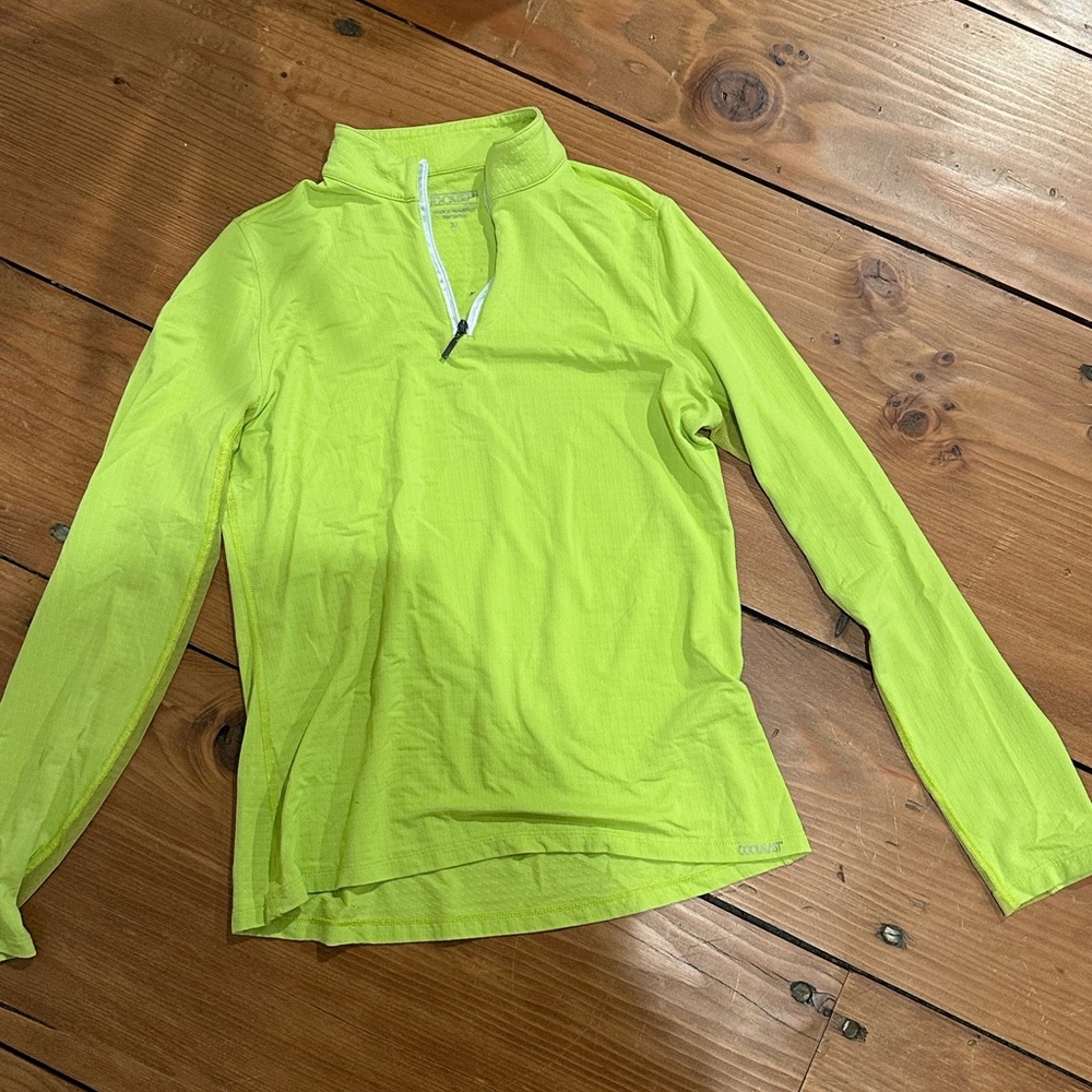 Dover Saddlery lime girls CoolBlast long sleeve size XL